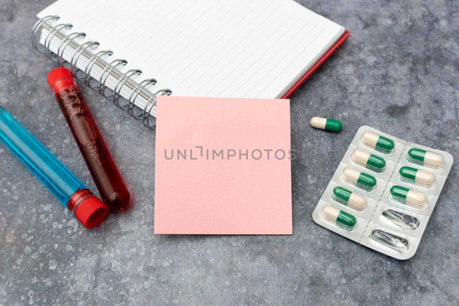 Writing Prescription Medicine Laboratory Testing And Analyzing Ifections