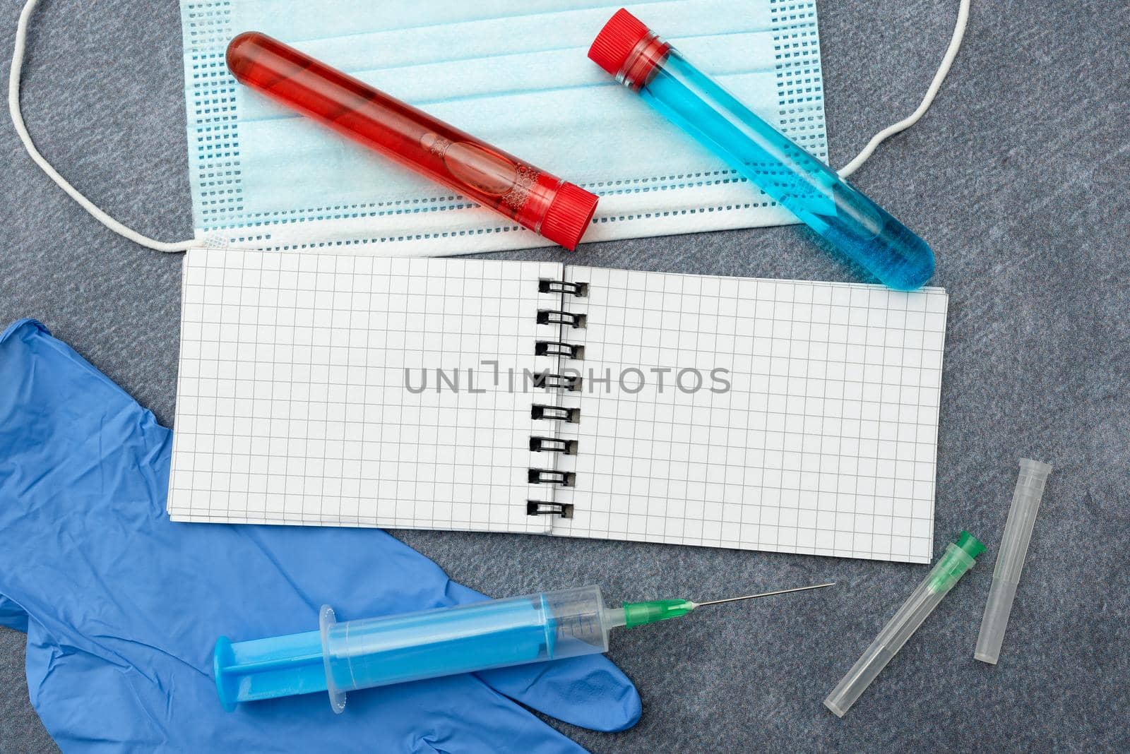 Writing Prescription Medicine Laboratory Testing And Analyzing Infections