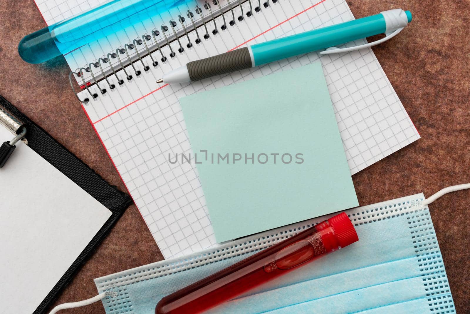 Writing Prescription Medicine Laboratory Testing And Analyzing Infections
