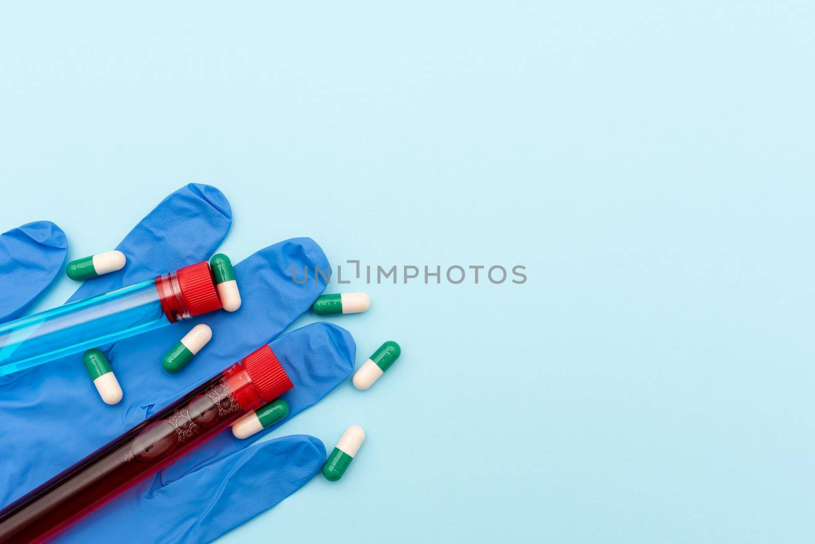 Prescribed Medicine Vitamines And Minerals Pills And Medical Supplies