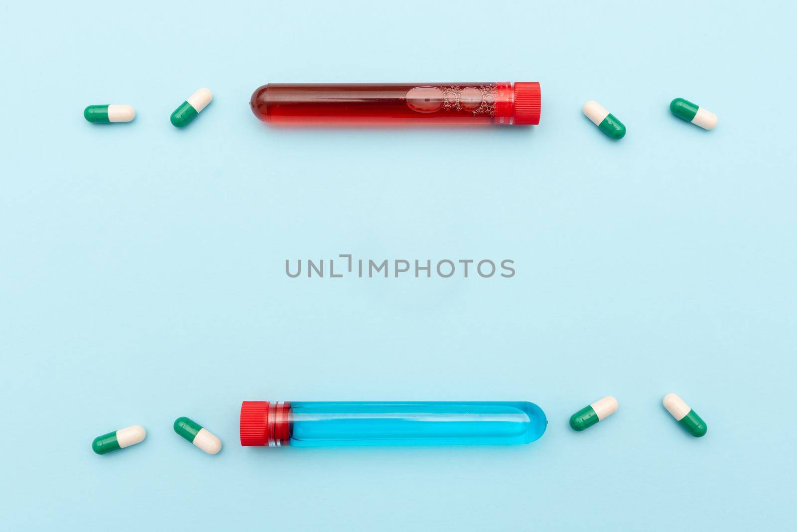 Prescribed Medicine Vitamines And Minerals Pills And Medical Supplies