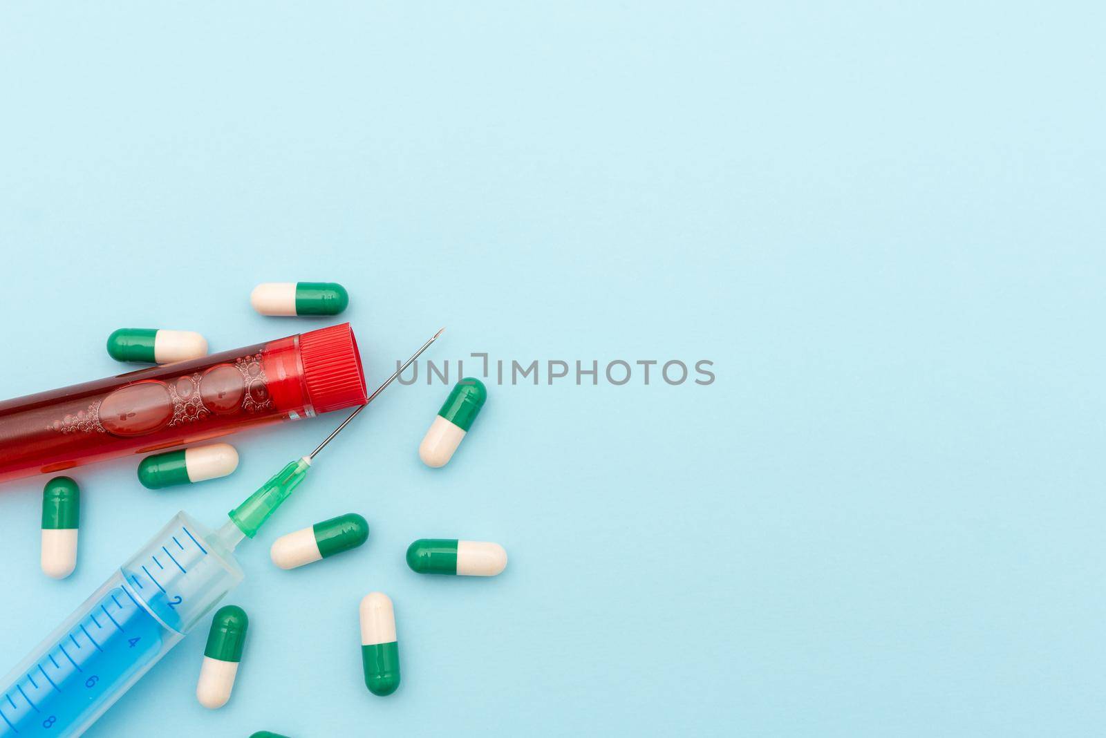 Prescribed Medicine Vitamines And Minerals Pills And Medical Supplies