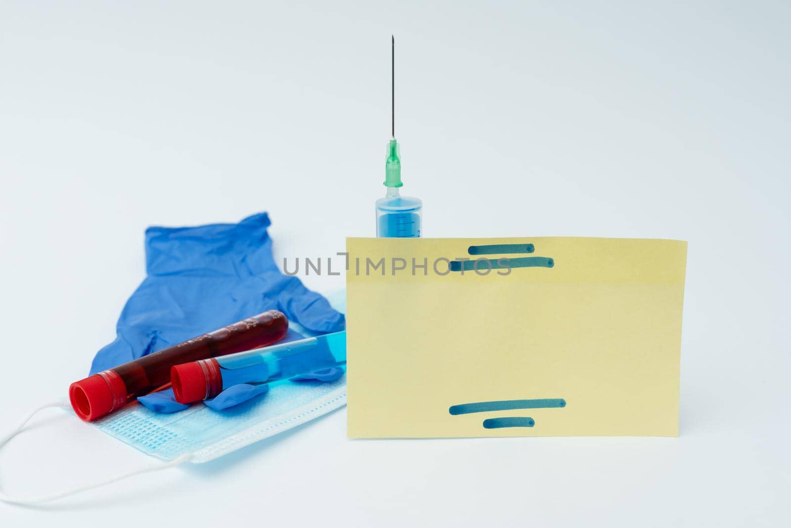Writing Important Medical Notes Laboratory Testing Of New Infections