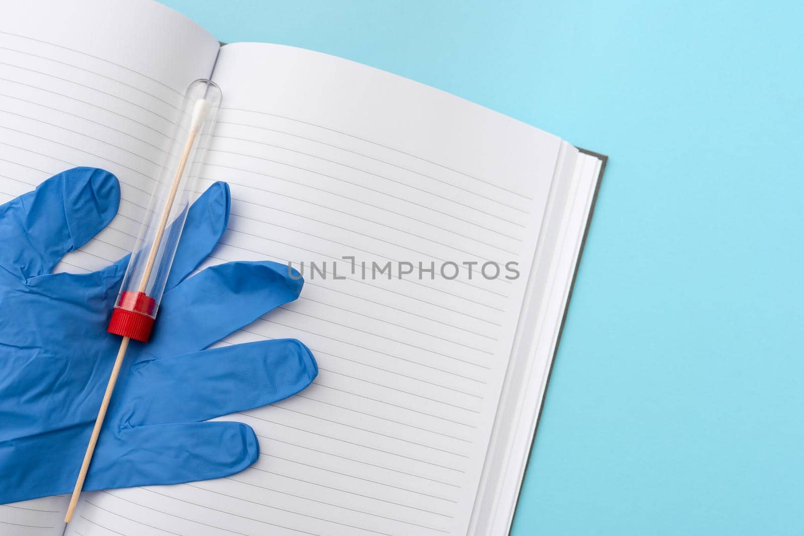 Writing Important Medical Notes Laboratory Testing Of New Virus Medicine