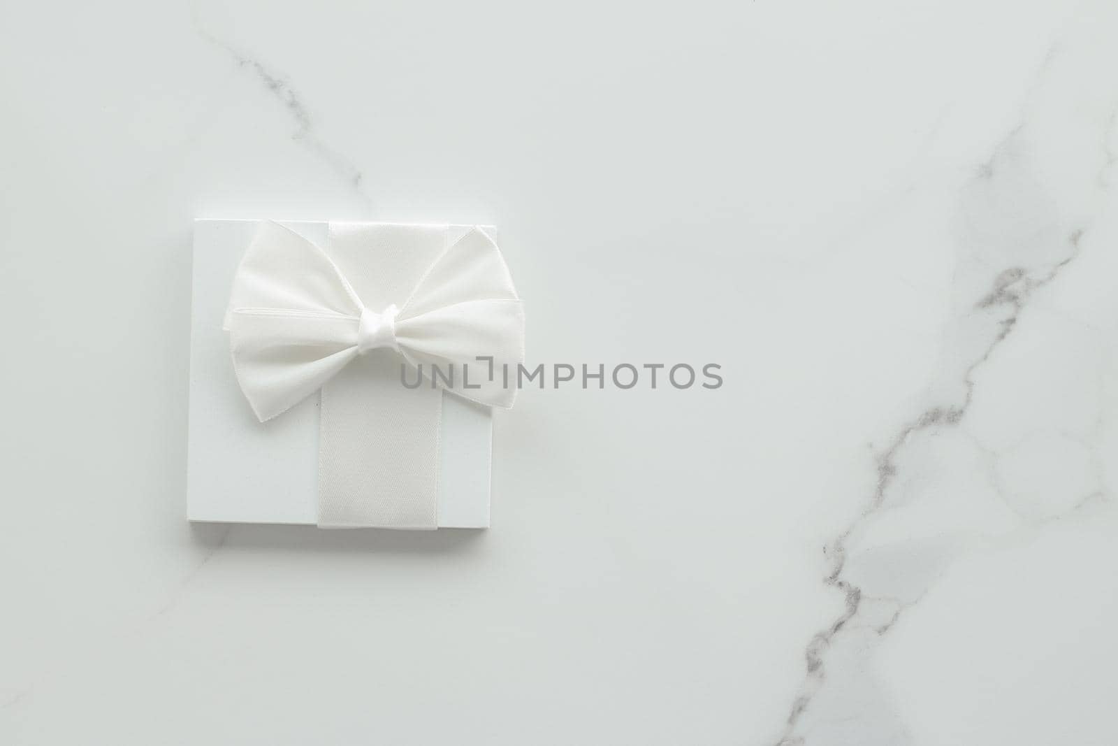 Romantic celebration, lifestyle and holiday present concept - Luxury wedding gifts on marble