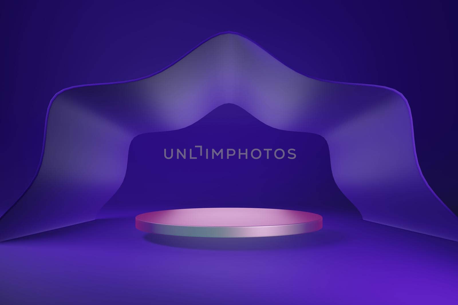 Premium minimal podium studio background for product display. Abstract Background Scene 3d Render for product advertise.