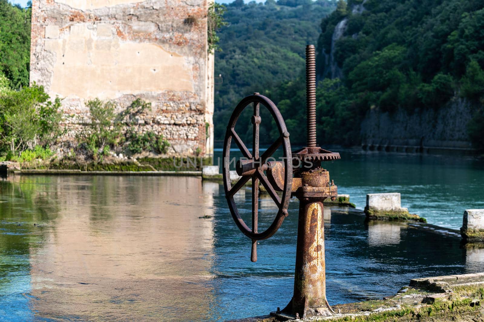 Stifone di Narni postoi characteristic for the blue water by carfedeph