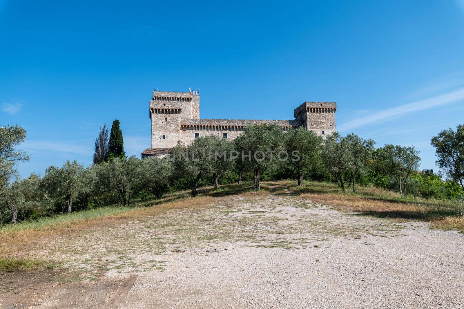 landascape of rocca di Narni of medieval age by carfedeph