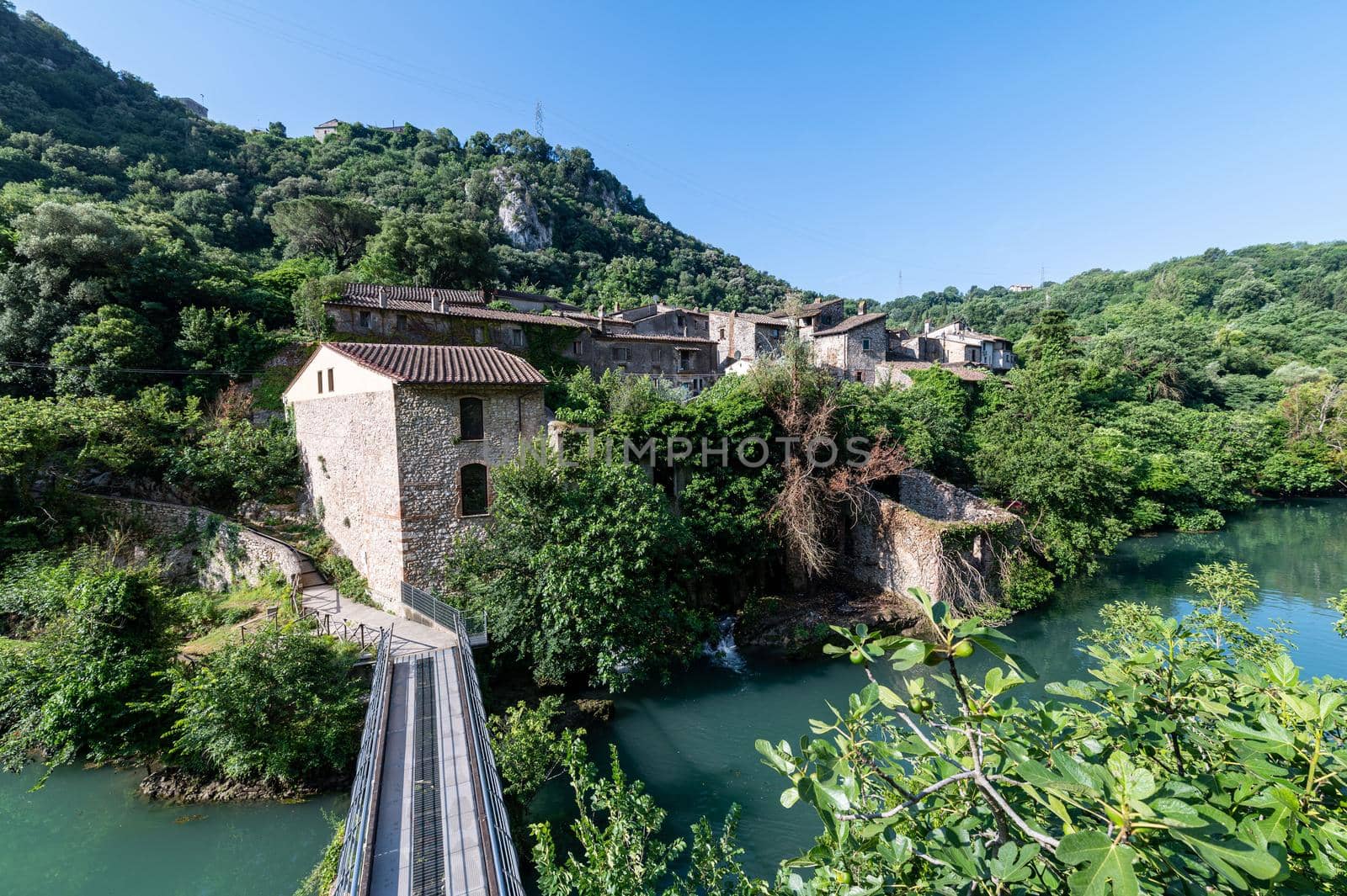 Stifone di Narni postoi characteristic for the blue water by carfedeph