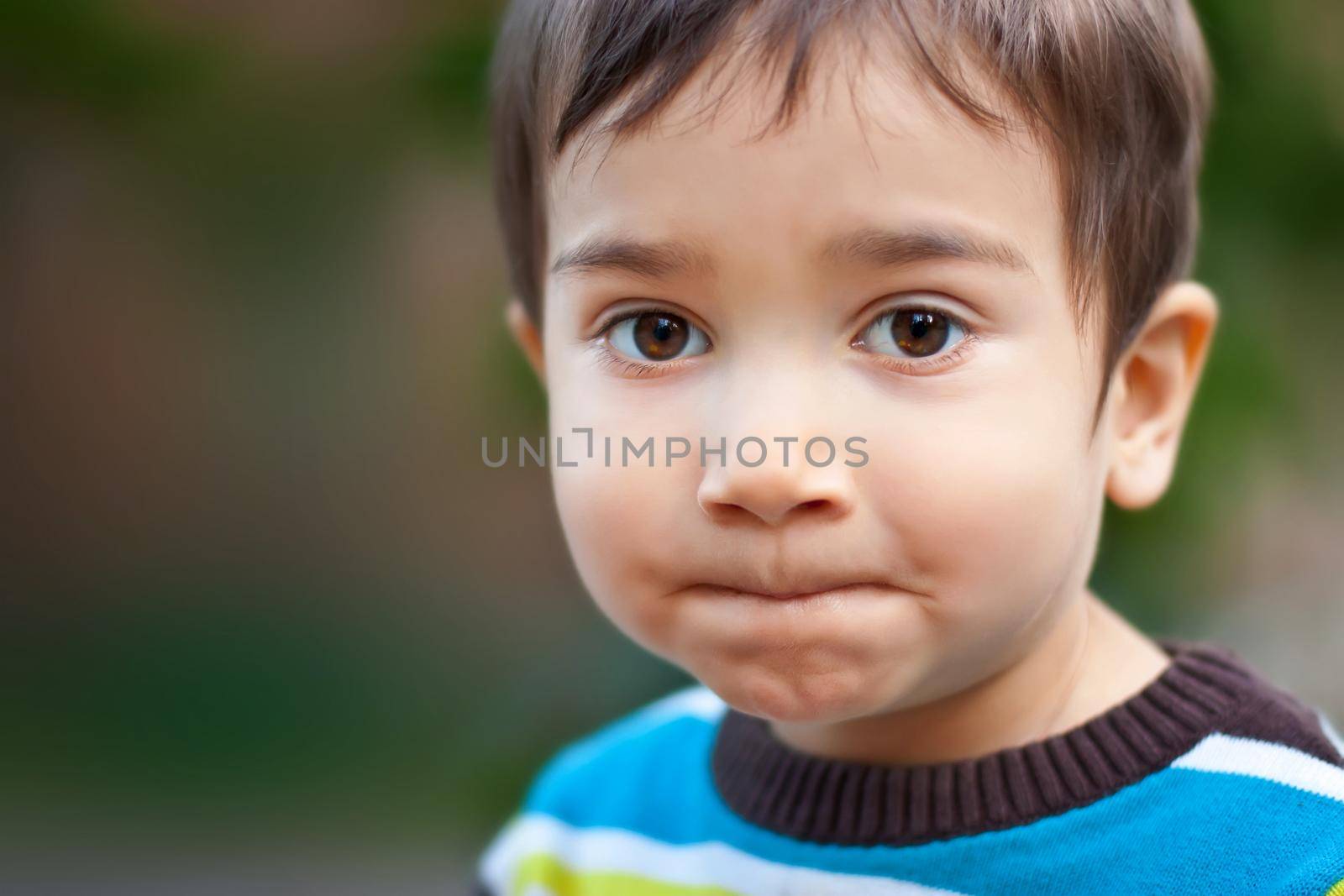 Thinking boy portrait by palinchak