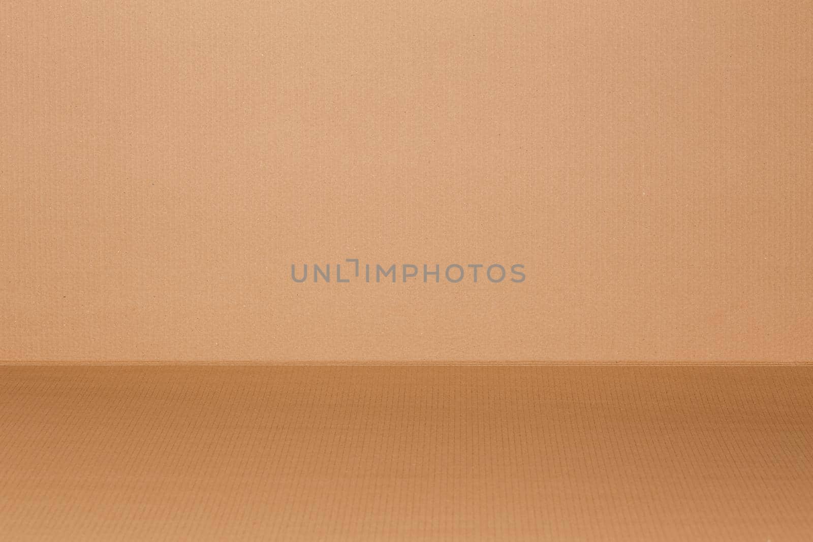new clean corrugated cardboard texture and background.