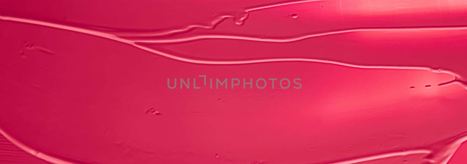 Red lipstick or lip gloss texture as cosmetic background, makeup and beauty cosmetics product for luxury brand, holiday flatlay backdrop or abstract wall art and paint strokes by Anneleven