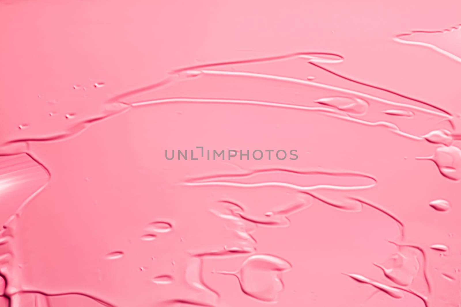 Pink lipstick or lip gloss texture as cosmetic background, makeup and beauty cosmetics product for luxury brand, holiday flatlay backdrop or abstract wall art and paint strokes.