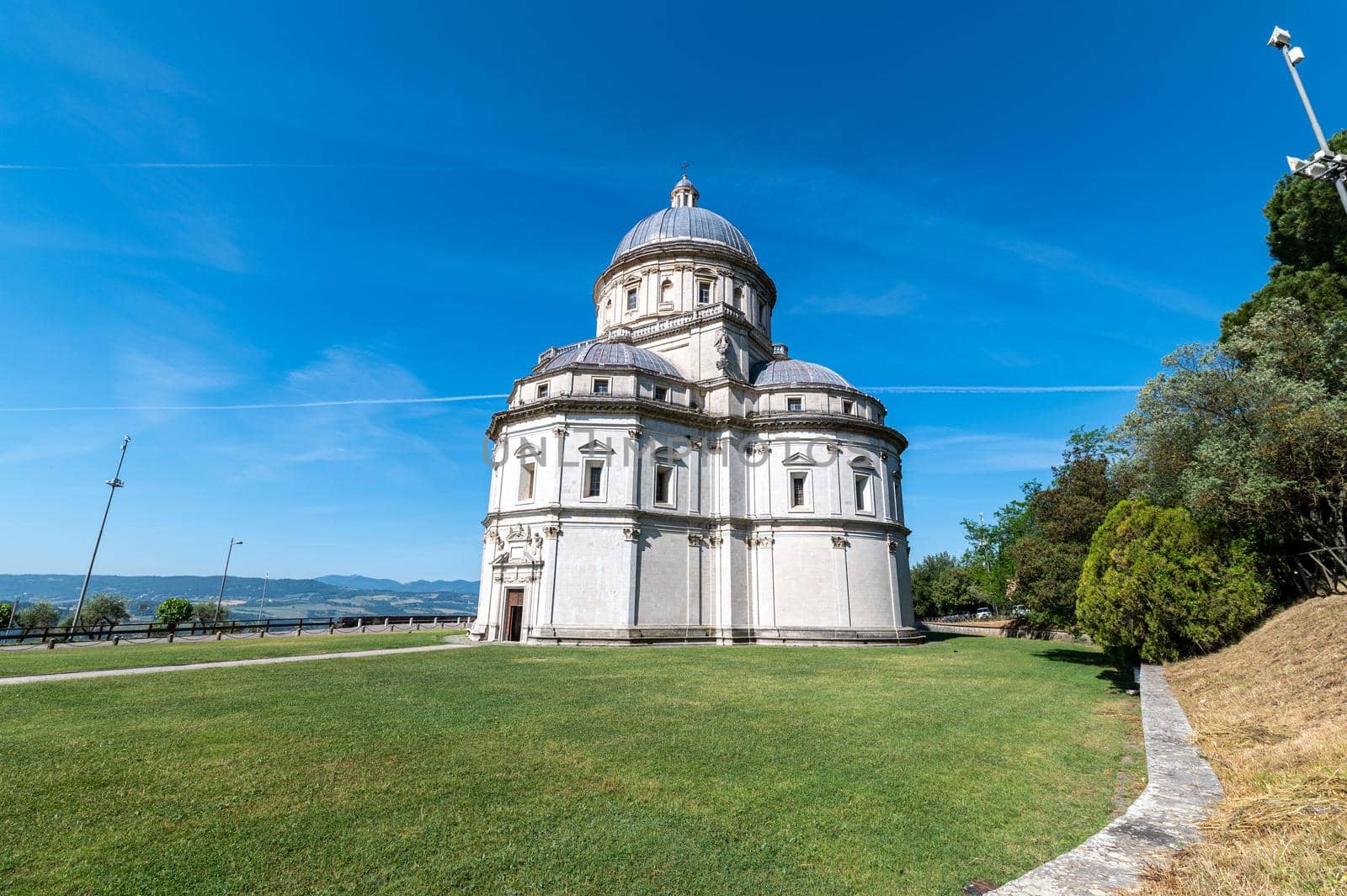 todi church of Santa Maria della consolazione outside the town walls