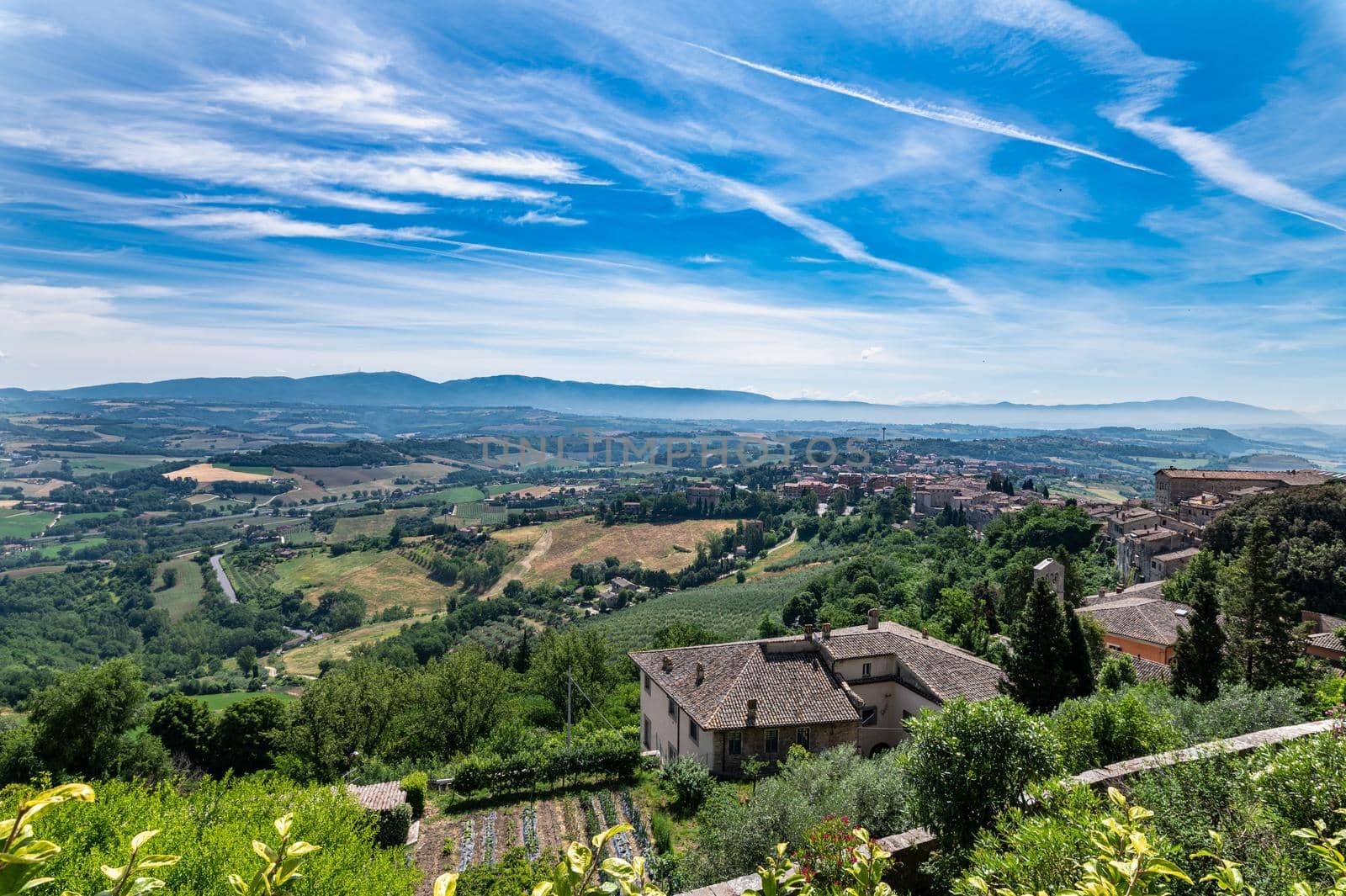 todi landscape from the belvedere view towards terni by carfedeph