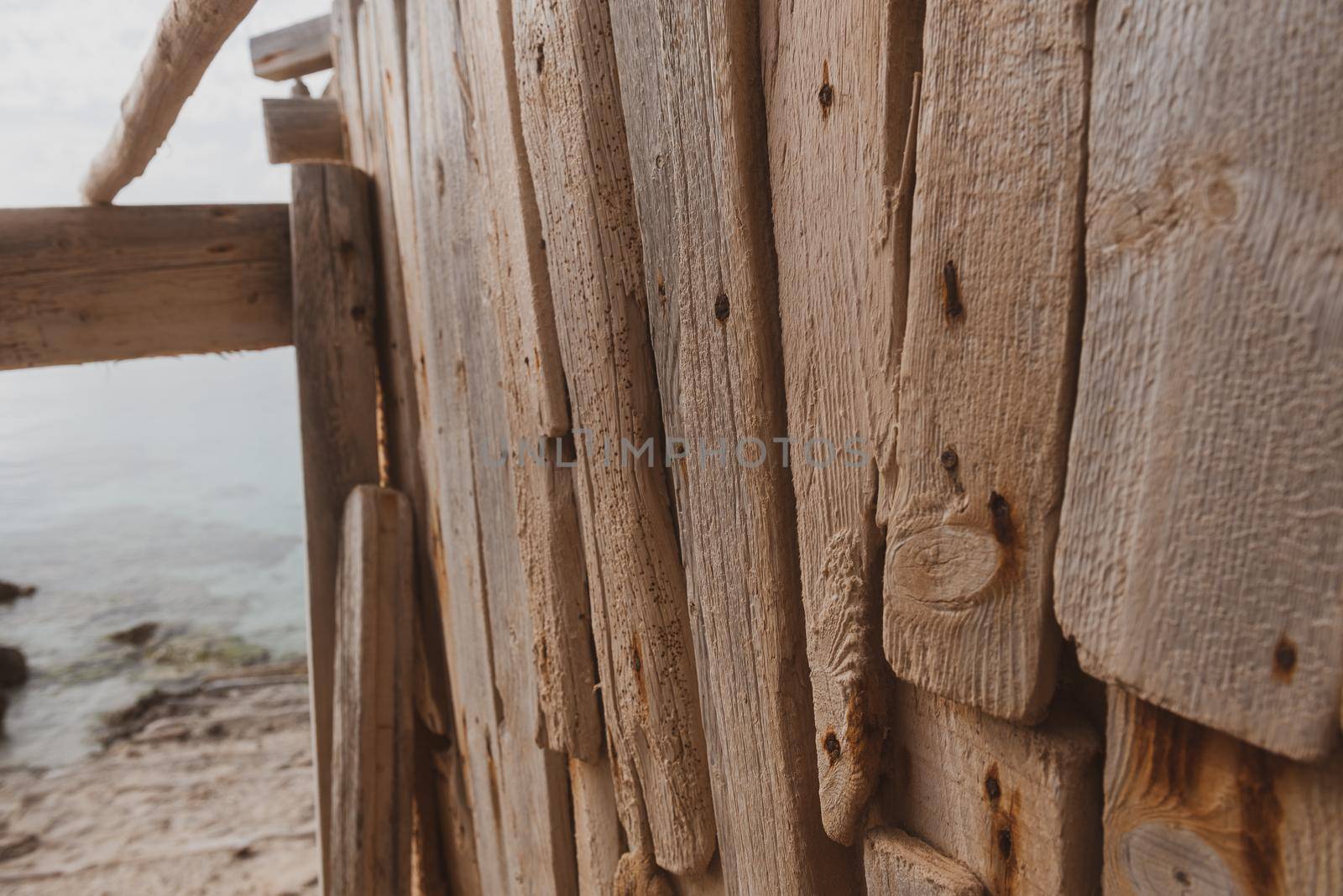 Formentera beach of Calo d es Mort in Balearic Islands.