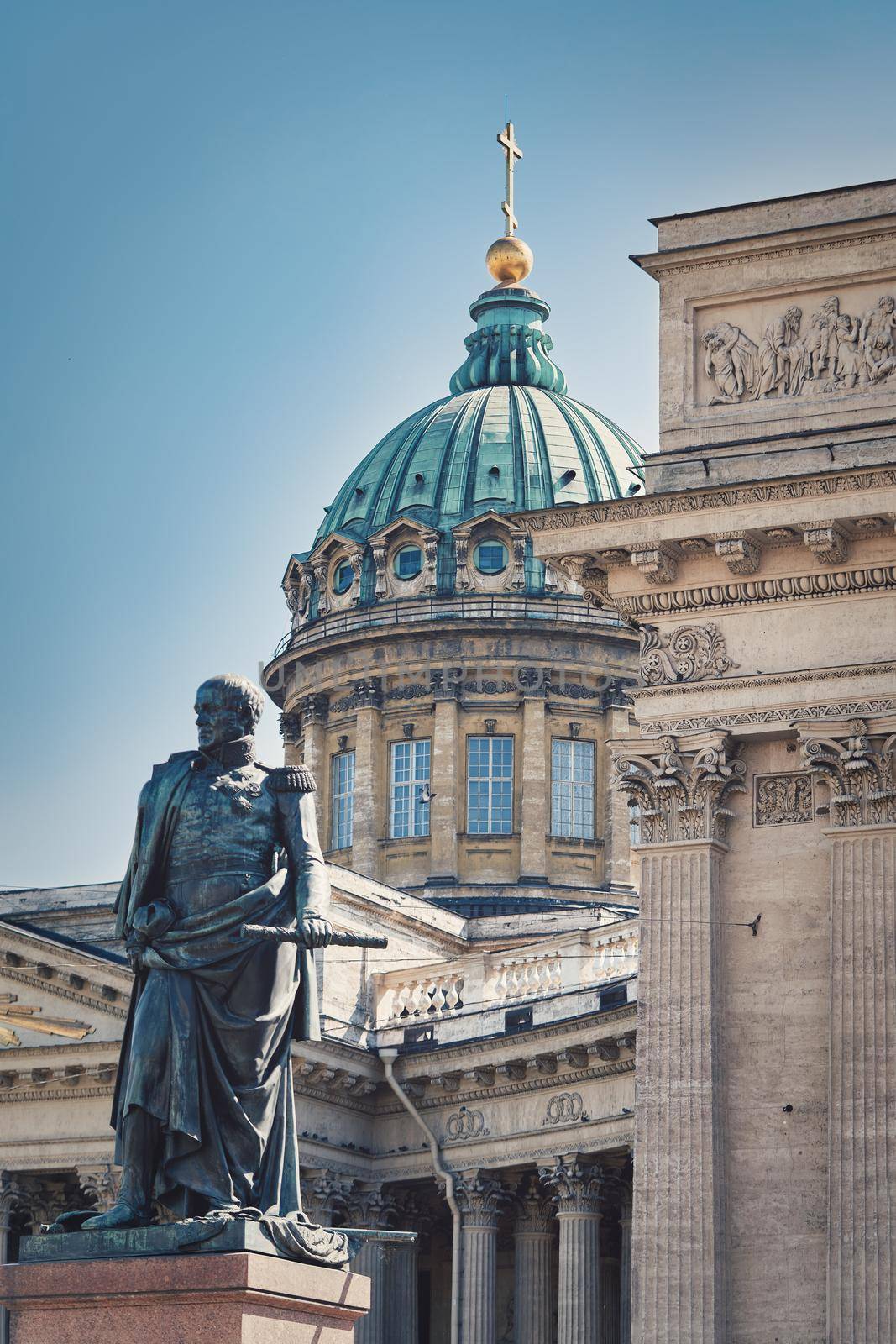 Kazan Cathedral or Kazanskiy Kafedralniy Sobor in Saint Petersburg by vizland