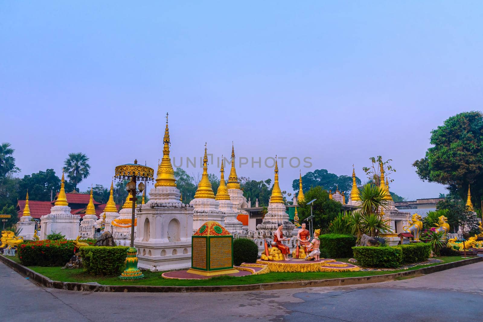 Wat Phra Chedi Sao Lang or Twenty pagodas temple is a Buddhist temple in Lampang province, Thailand