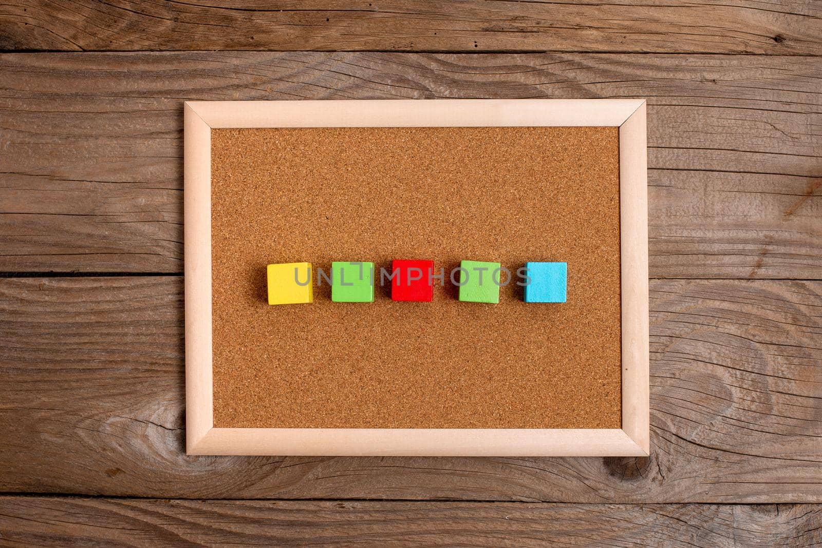 Stack of Sample Cube Rectangular Boxes On Surface Polished With Multi-Colour