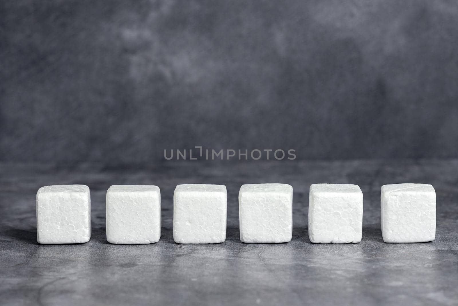 Stack of Sample Cube Rectangular Boxes On Surface Polished With Multi-Colour