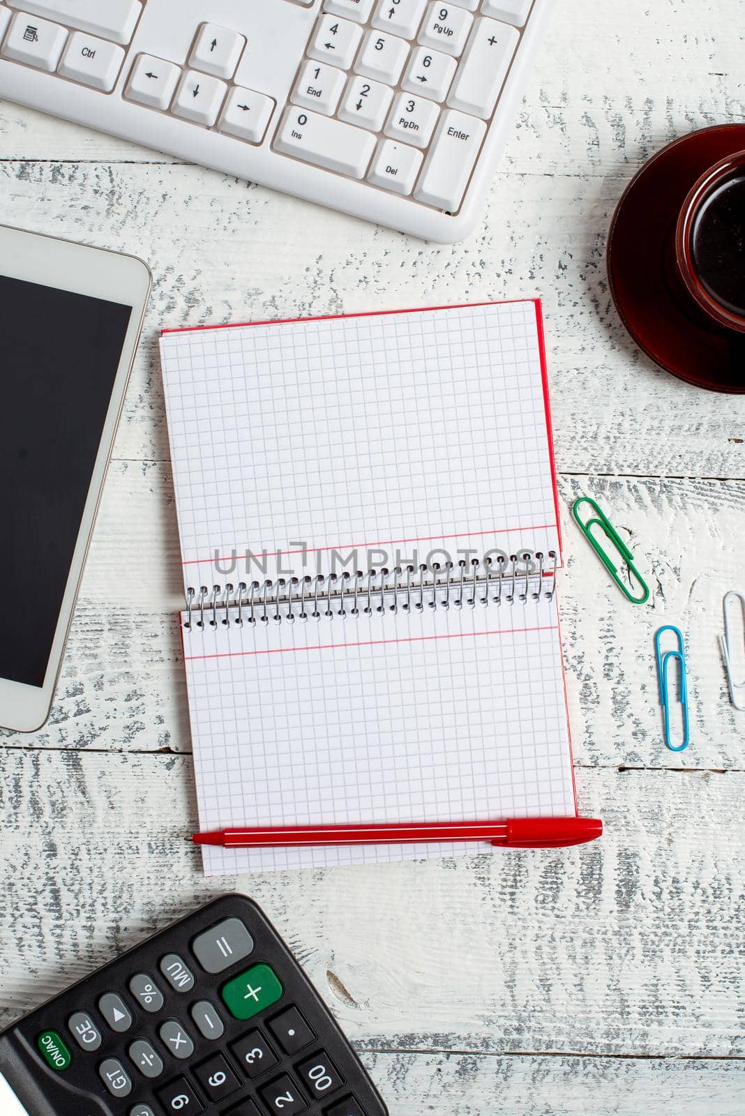 Display of Different Color Sticker Notes Arranged On Flat Lay Background