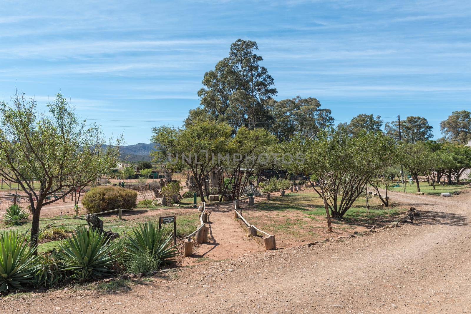 The memorial walk at Eseltjiesrus near McGregor in the Western Cape Province