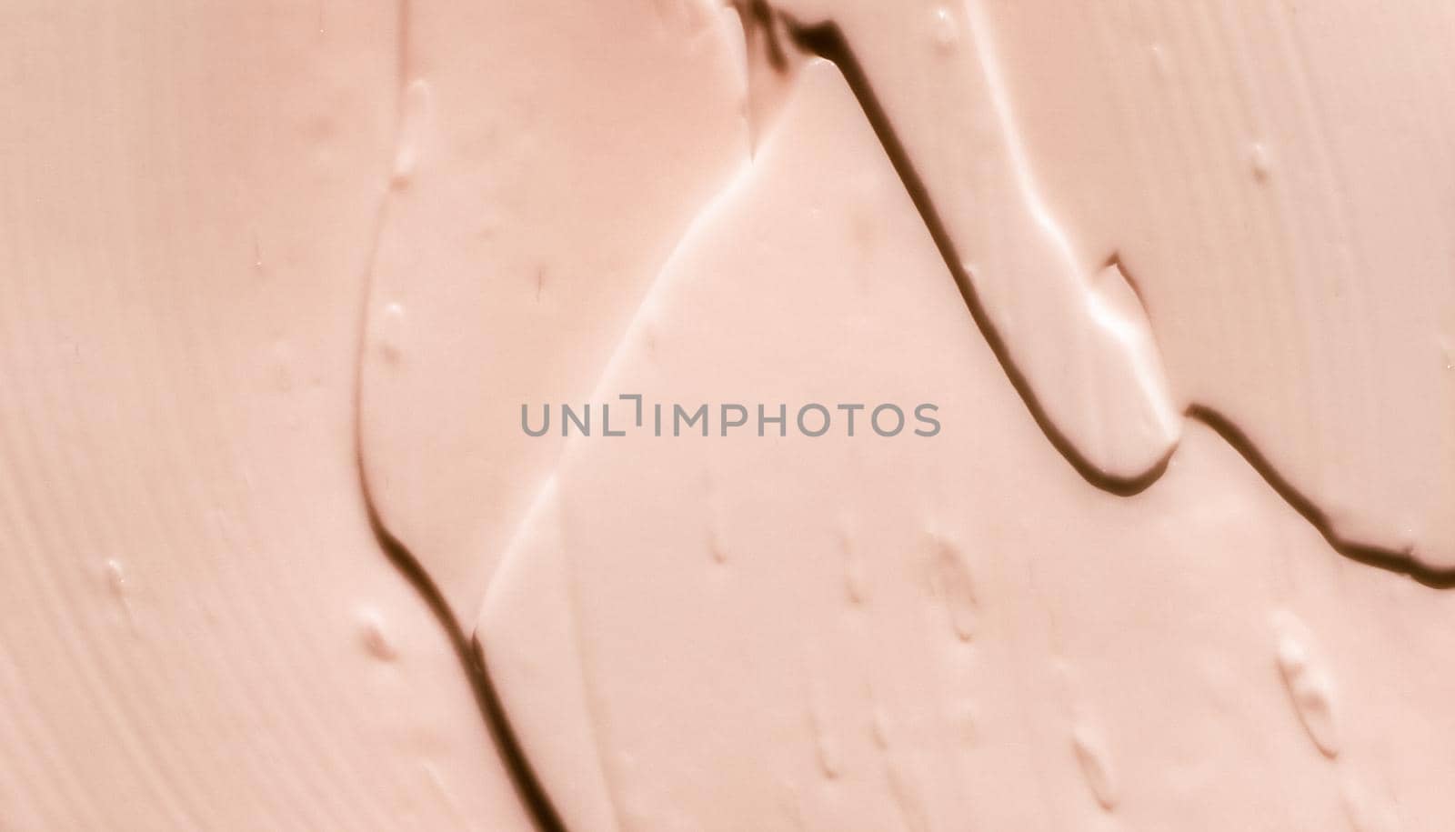 Glamour, branding and makeup art concept - Beige cosmetic texture background, make-up and skincare cosmetics product, cream, lipstick, moisturizer macro as luxury beauty brand, holiday flatlay design