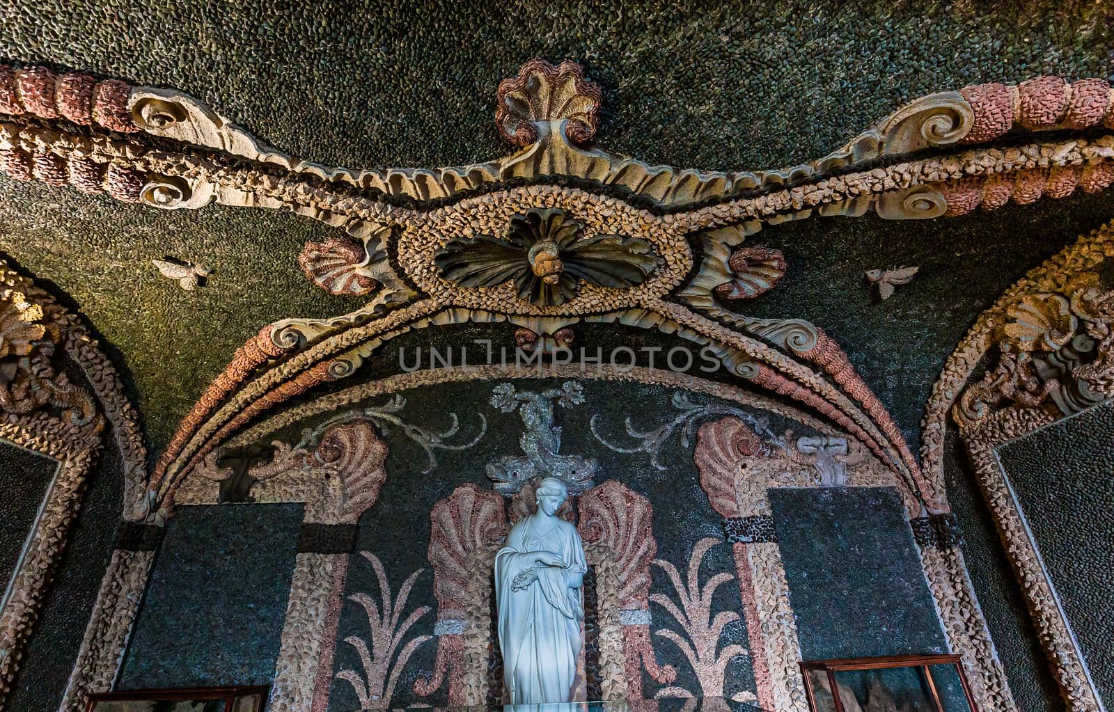 interiors of palazzo Borromeo, lake maggiore, Stresa, italy by photogolfer