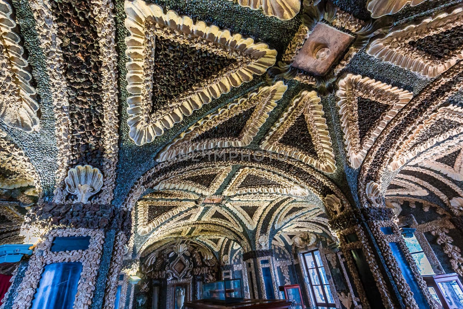 interiors of palazzo Borromeo, lake maggiore, Stresa, italy by photogolfer