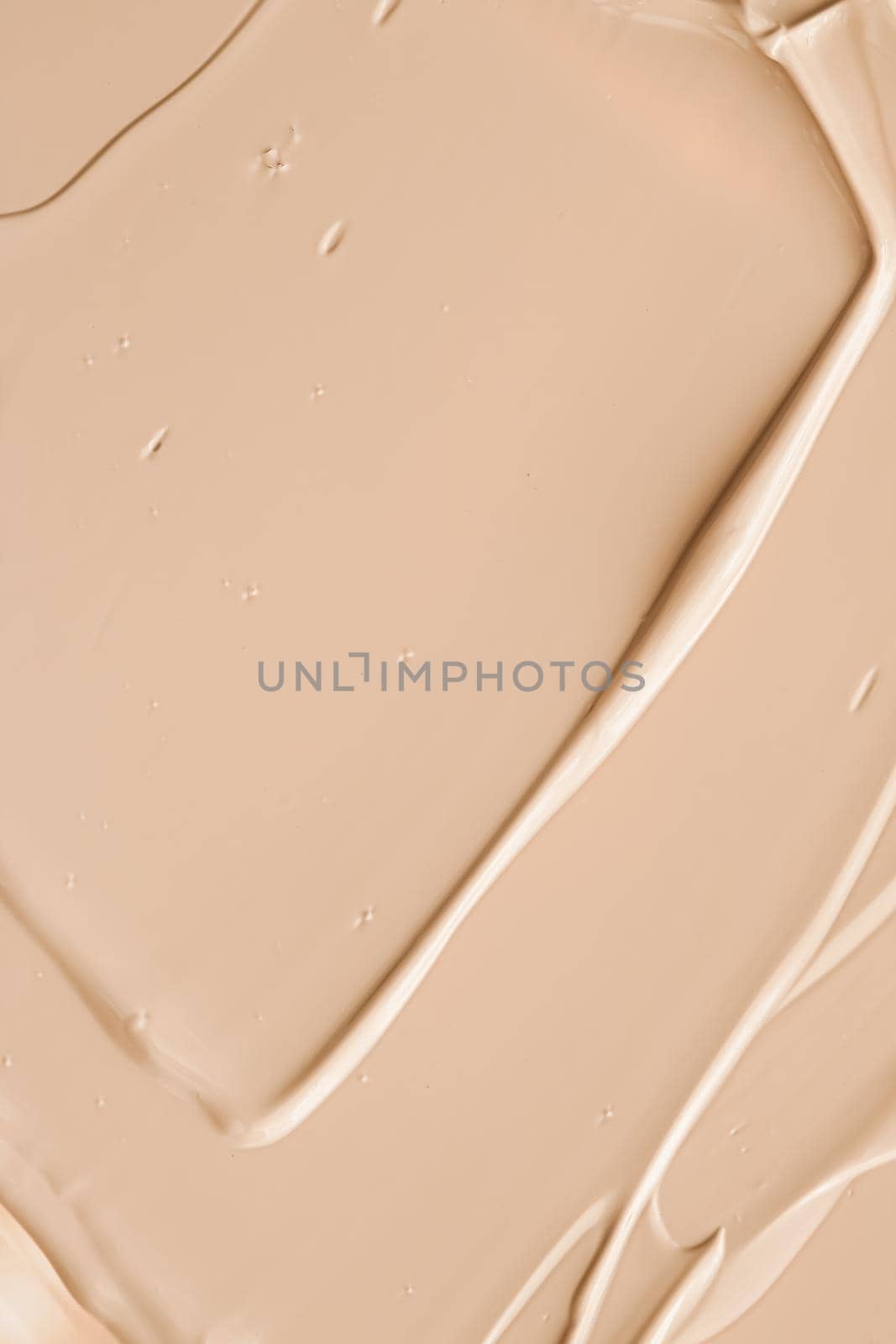 Beige cosmetic texture background, make-up and skincare cosmetics product, cream, lipstick, foundation macro as luxury beauty brand, holiday flatlay design.