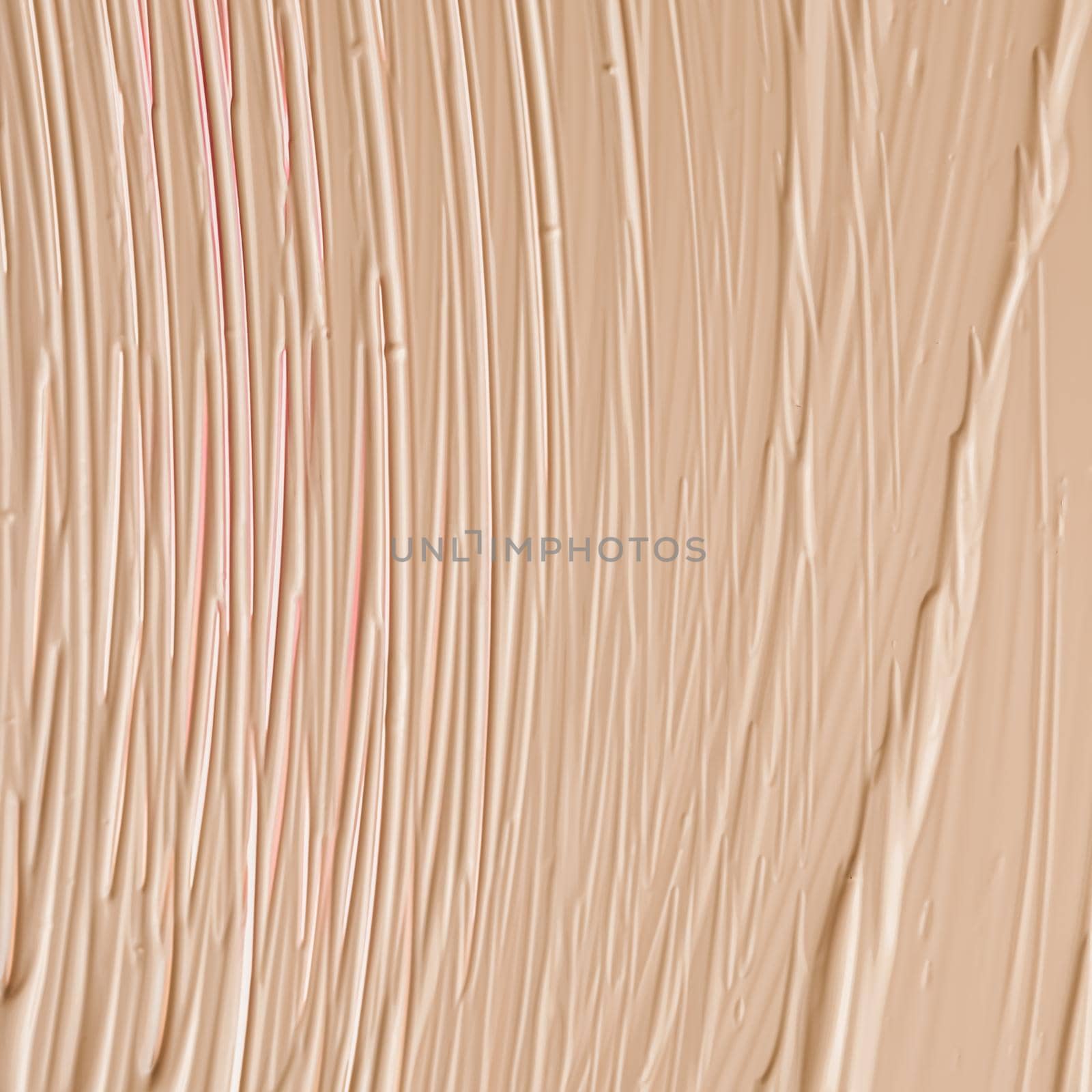 Beige cosmetic texture background, make-up and skincare cosmetics product, cream, lipstick, foundation macro as luxury beauty brand, holiday flatlay design.