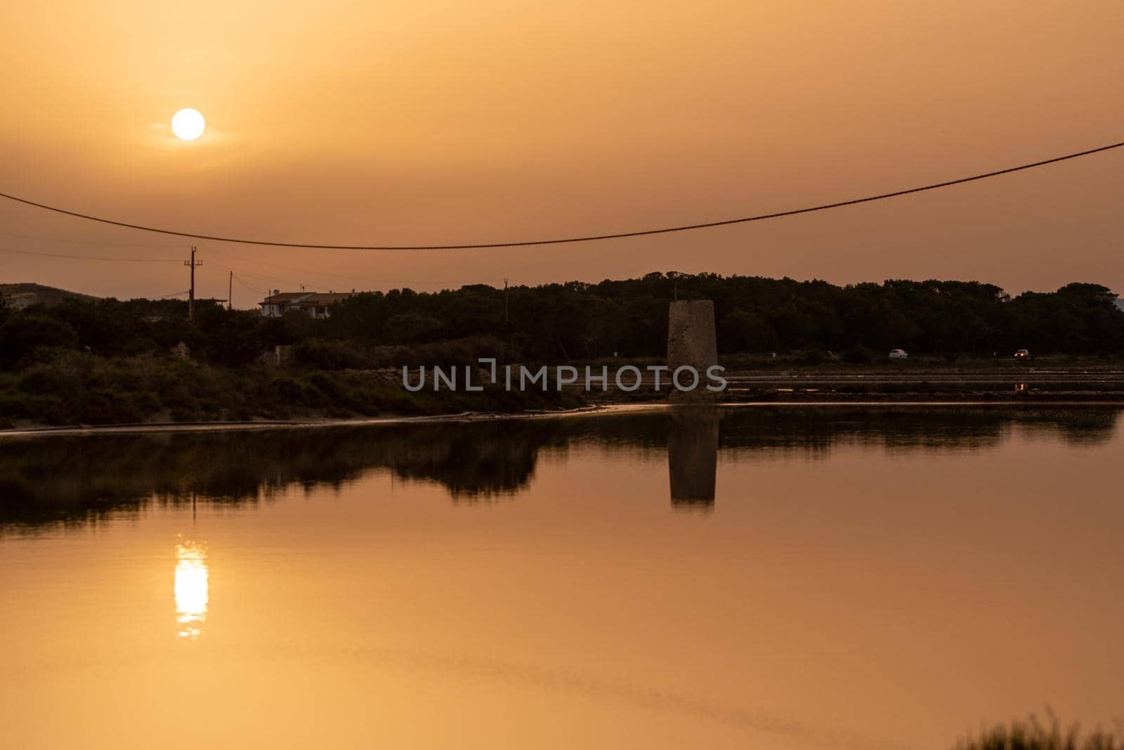 Ses Salines Natural Park in Formentera, Spain in Times of covid19.