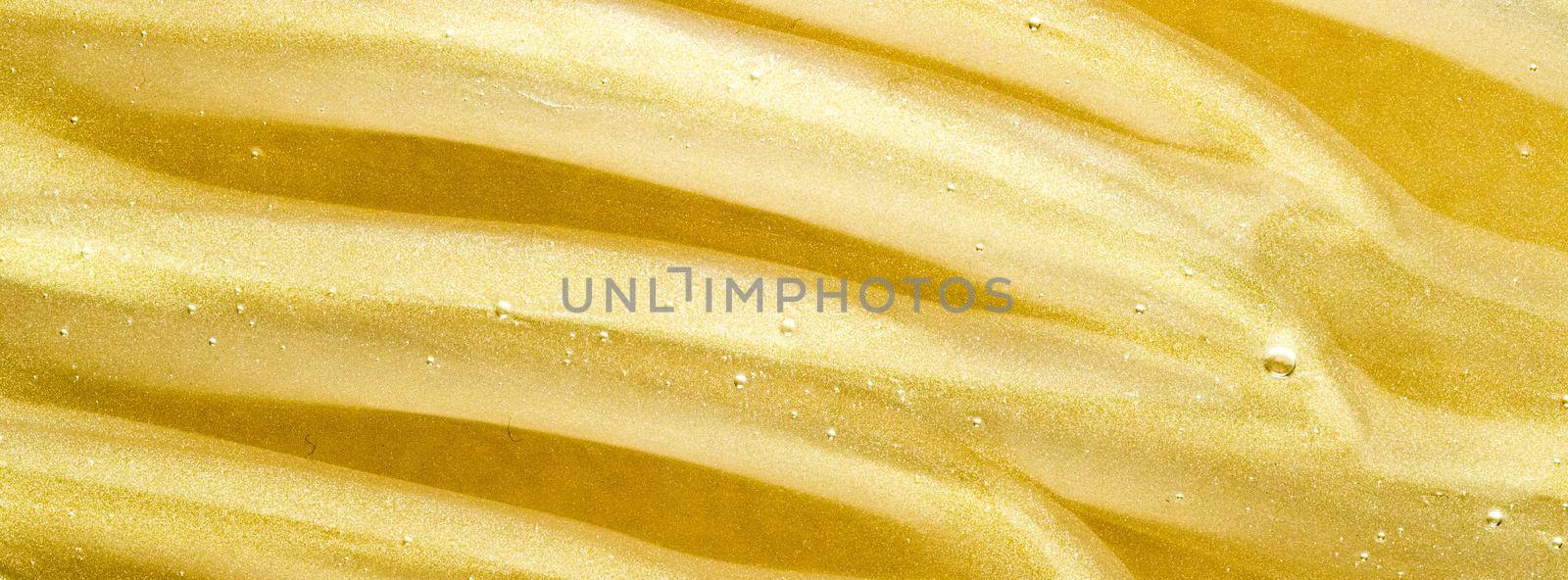 Abstract liquid banner background, paint splash, swirl pattern and water drops, beauty gel and cosmetic texture, contemporary magic art and science as luxury flatlay design.