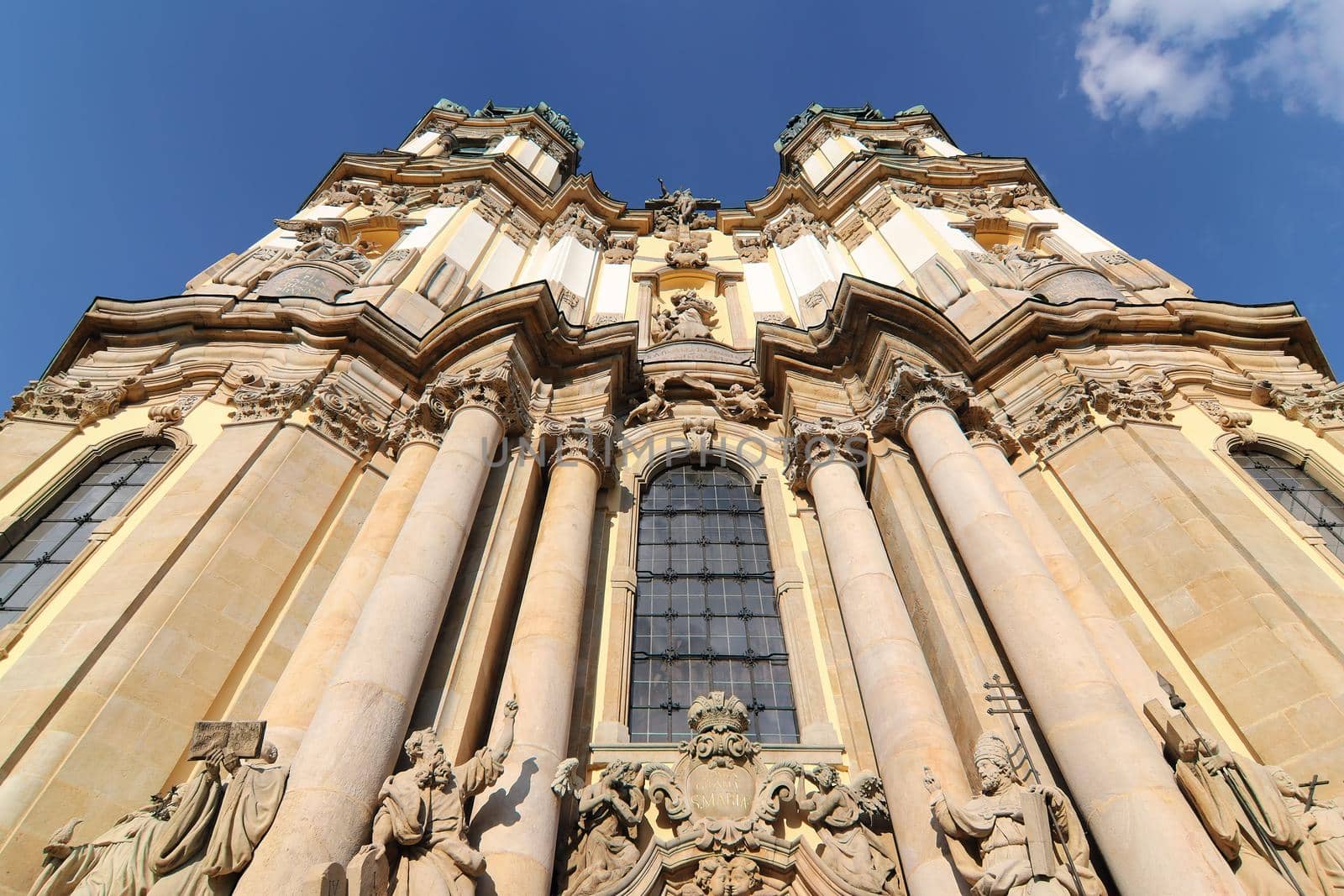 Krzeszow, Poland, August 11, 2018: Basilica of the Assumption of the Blessed Virgin Mary, Poland by Mibuch