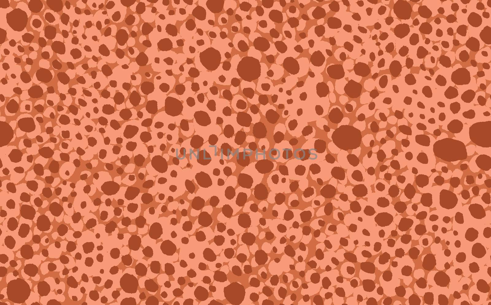 Abstract modern leopard seamless pattern. Animals trendy background. Beige and brown decorative vector stock illustration for print, card, postcard, fabric, textile. Modern ornament of stylized skin.