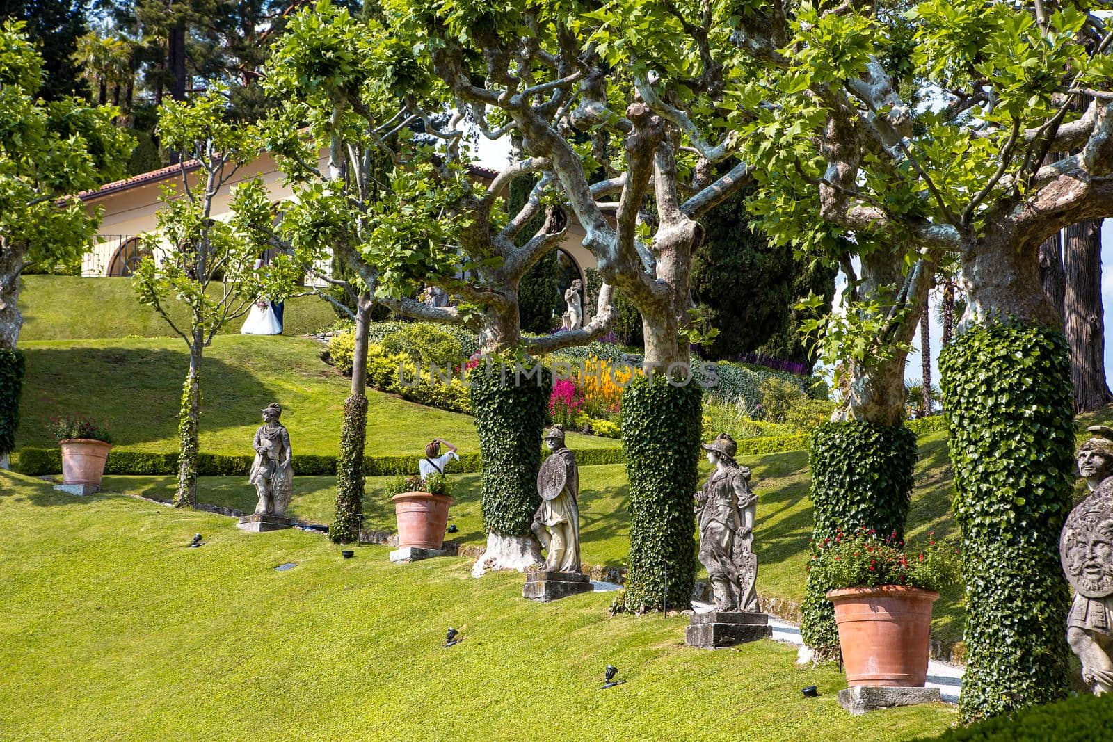 Villa del Balbianello, lake Como, Lenno, italy by photogolfer