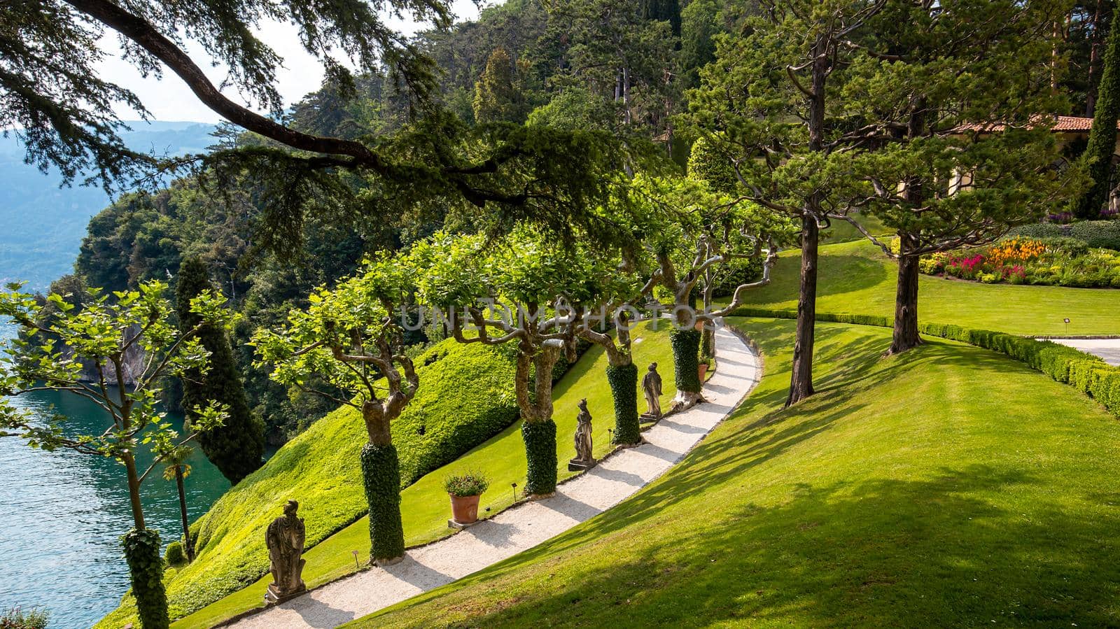 Villa del Balbianello, lake Como, Lenno, italy by photogolfer