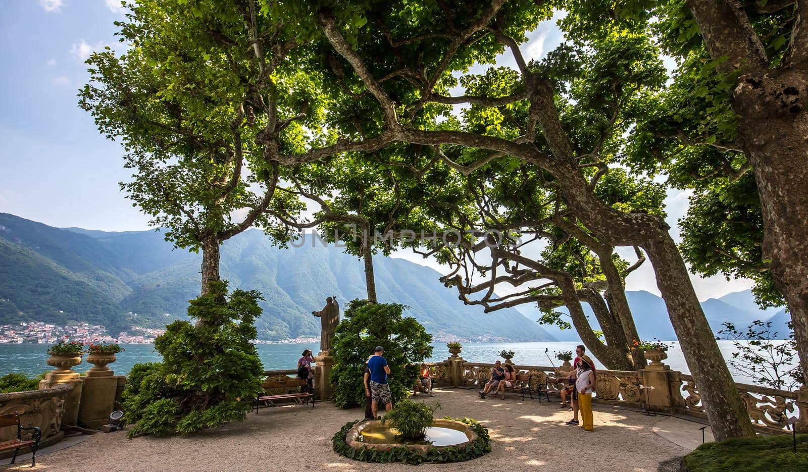 Villa del Balbianello, lake Como, Lenno, italy by photogolfer