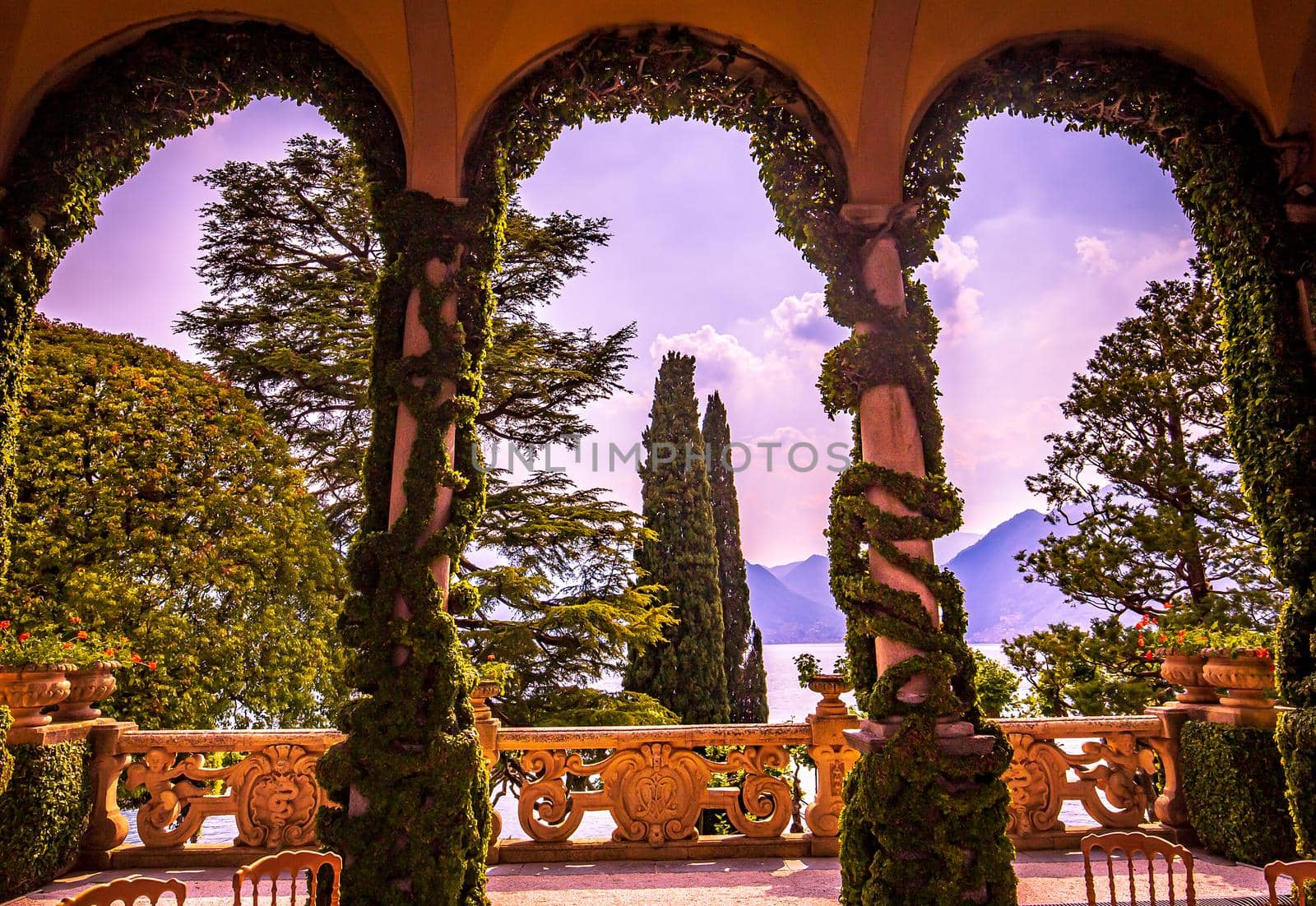 Villa del Balbianello, lake Como, Lenno, italy by photogolfer