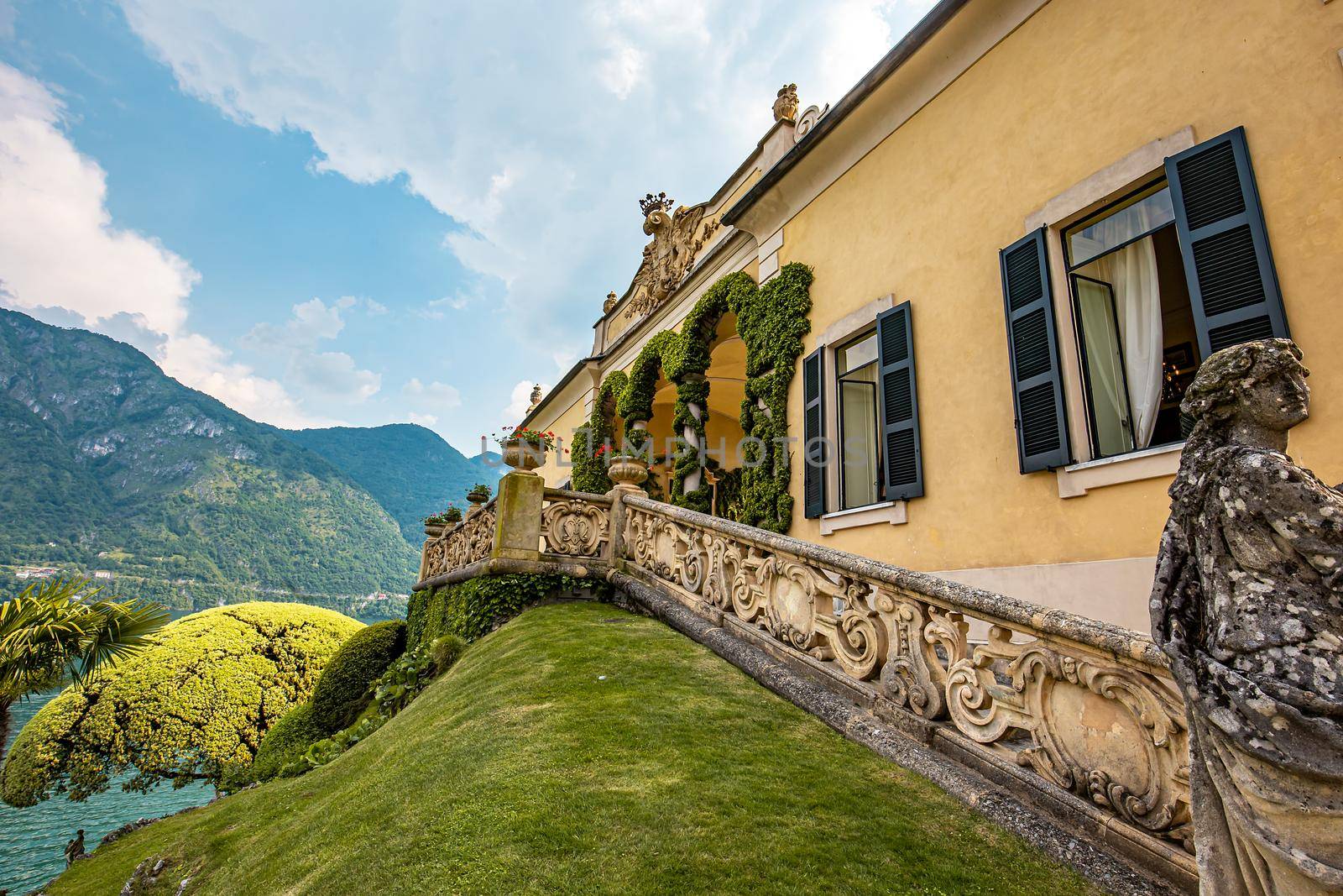 Villa del Balbianello, lake Como, Lenno, italy by photogolfer