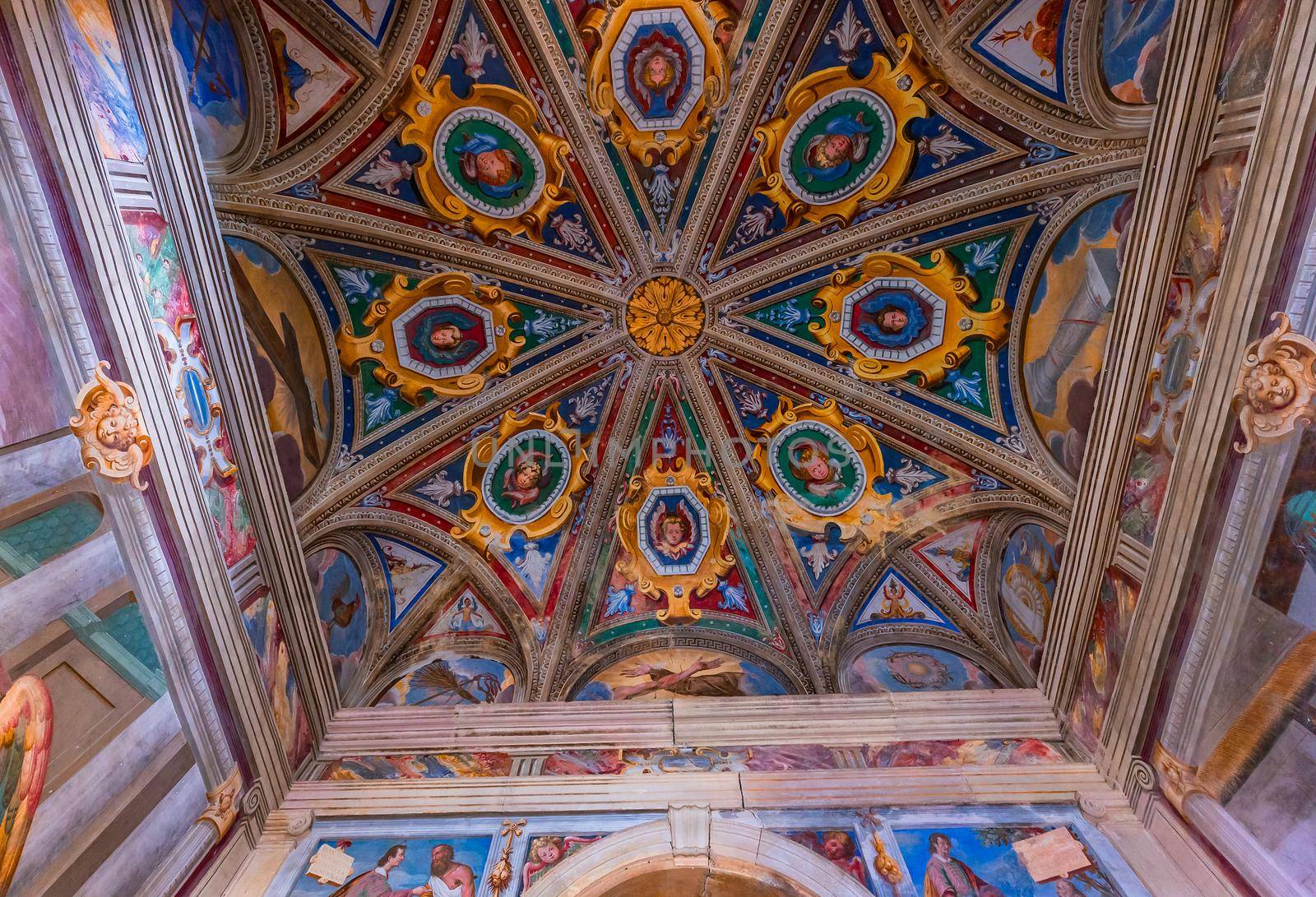 Chapel of Sacro monte di Orta, Orta san Giulio, italy by photogolfer