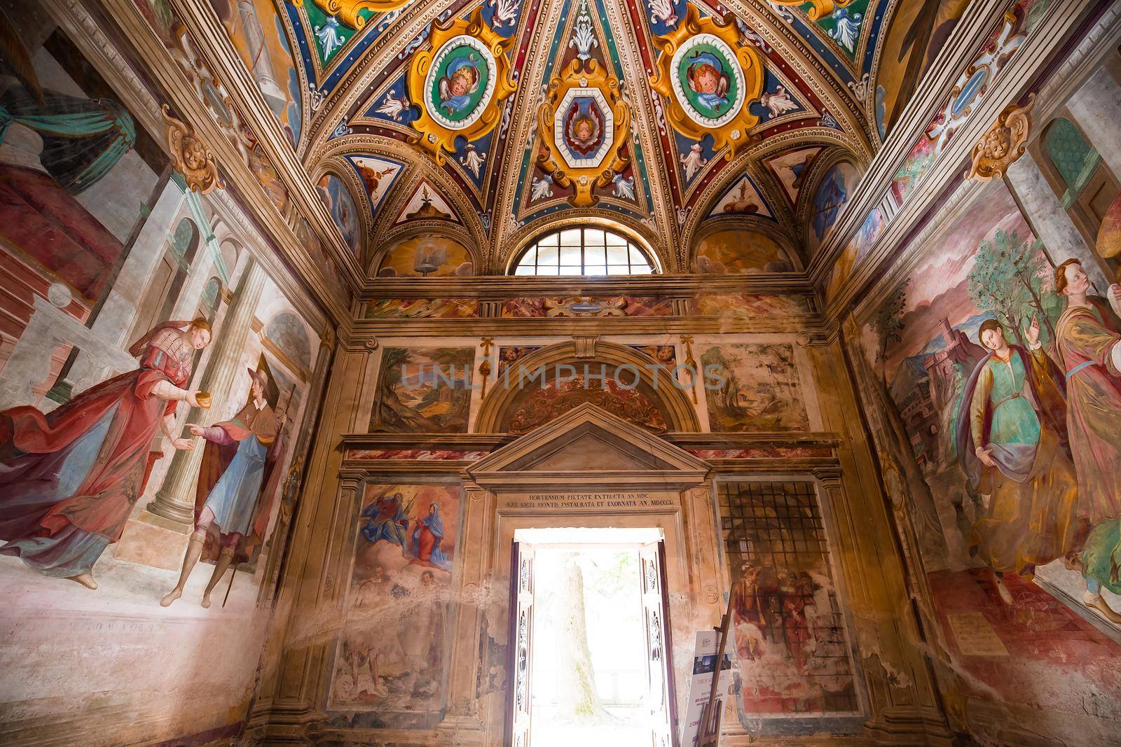 Chapel of Sacro monte di Orta, Orta san Giulio, italy by photogolfer
