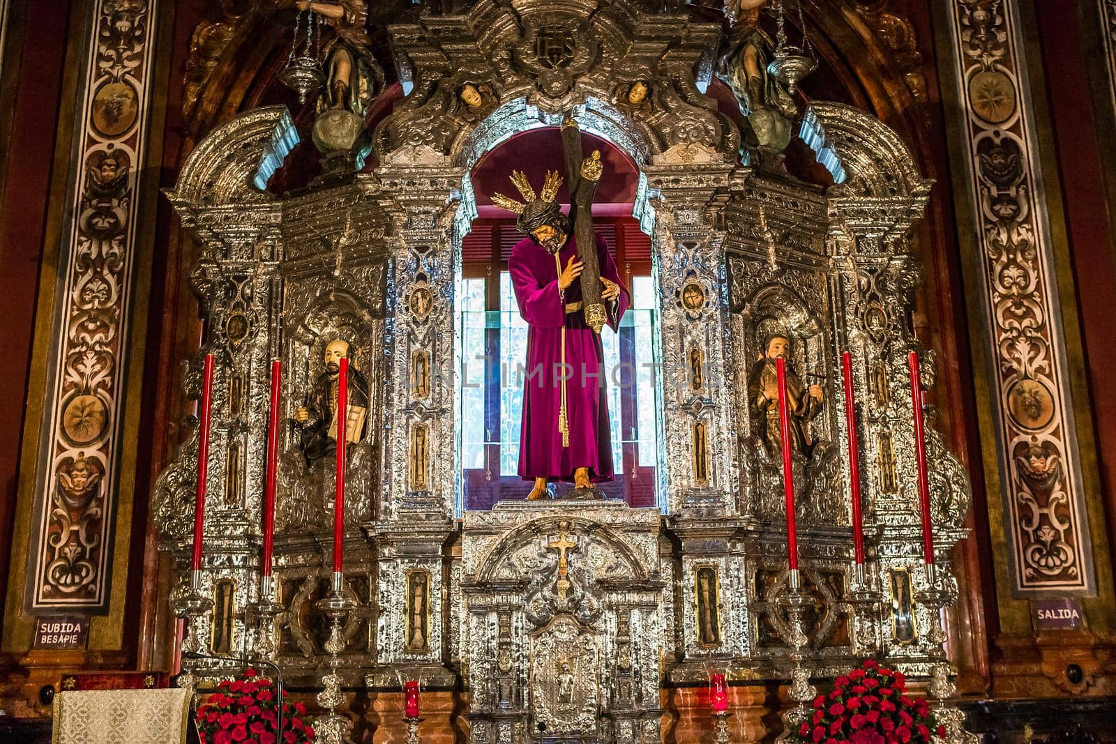 El Salvador church, Seville, Andalusia, spain by photogolfer