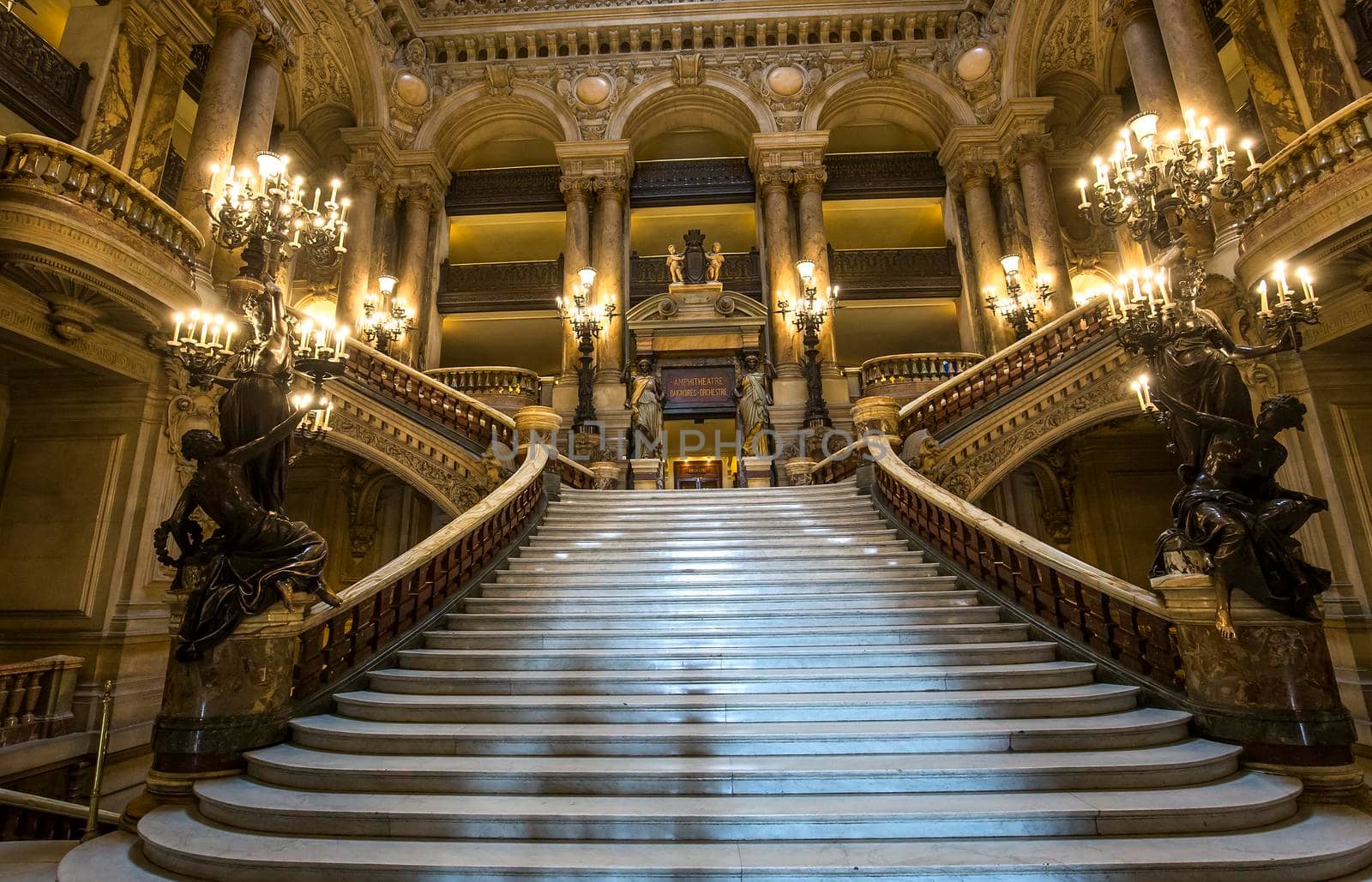 The Palais Garnier, Opera of Paris, interiors and details by photogolfer
