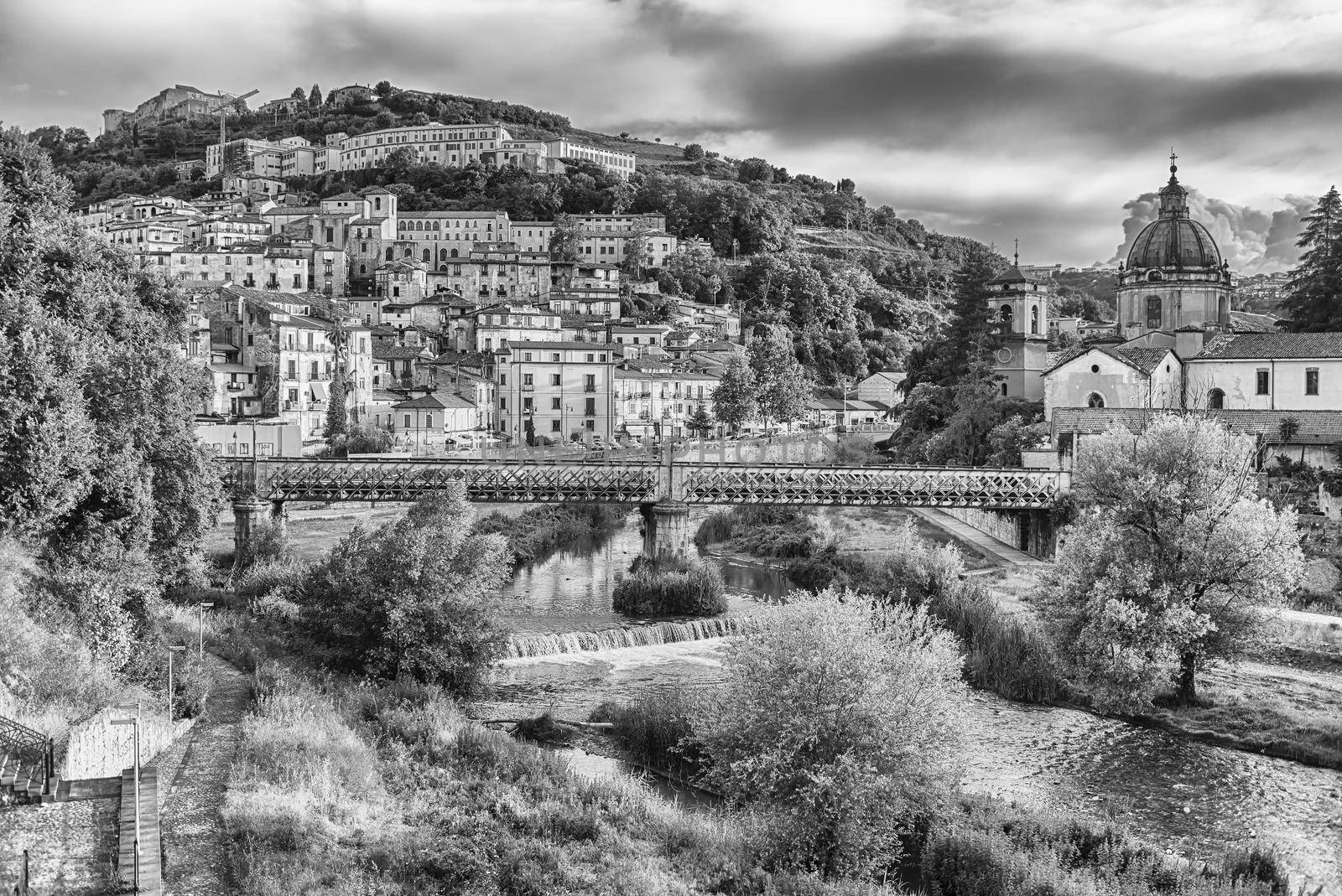 Scenic view of the Old Town of Cosenza, Calabria, Italy by marcorubino
