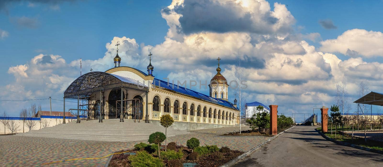 Holy Protection Monastery in Marinovka village, Ukraine by Multipedia