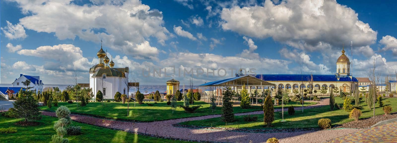 Holy Protection Monastery in Marinovka village, Ukraine by Multipedia