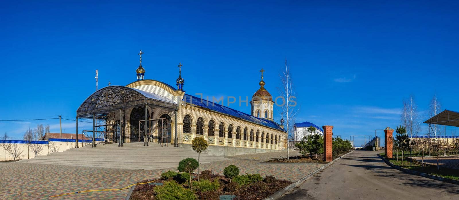 Holy Protection Monastery in Marinovka village, Ukraine by Multipedia