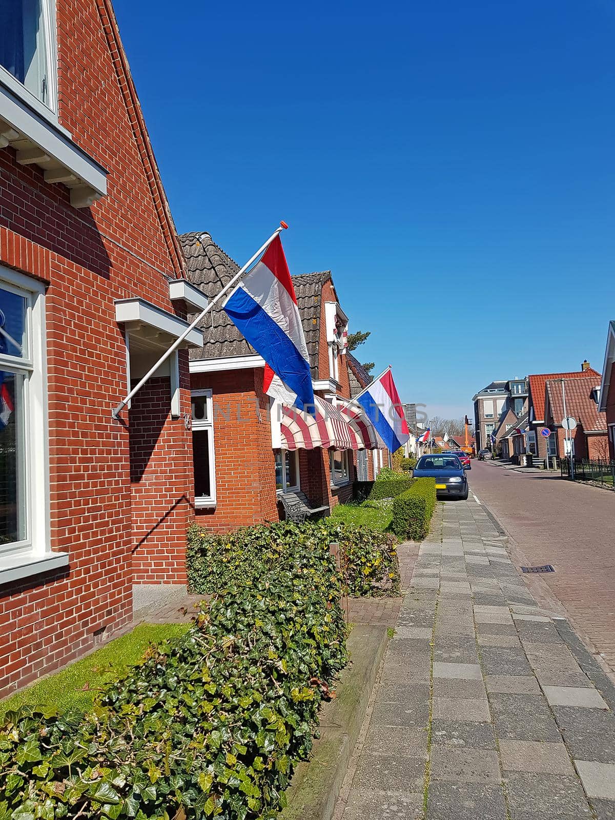 Kingsday in a little village in the Netherlands