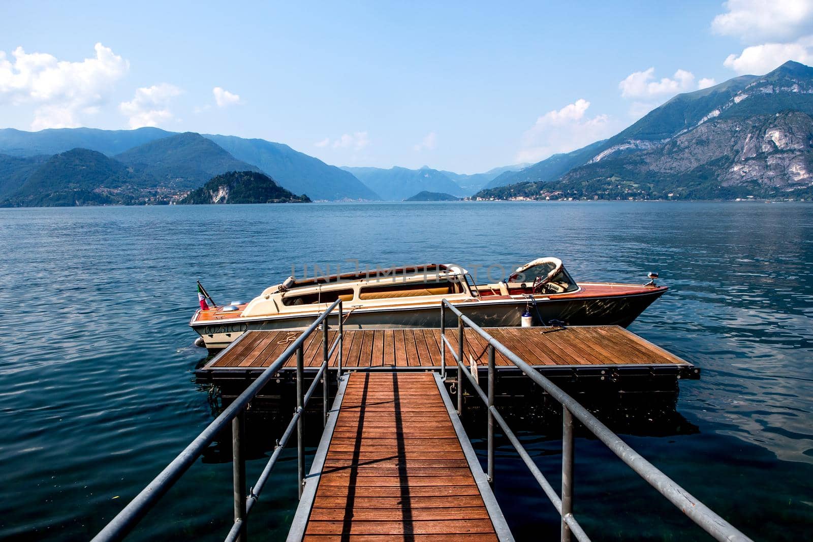 VARENNA, ITALY, JUNE 05, 2019 : exteriors and gardens of villa Monastero, on lake Como, june 05, 2019, in Varenna, italy